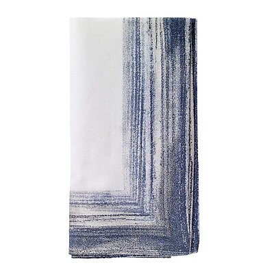 Bodrum Cornice Navy Napkins - Set of 4