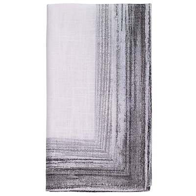 Bodrum Cornice Platinum Napkins - Set of 4