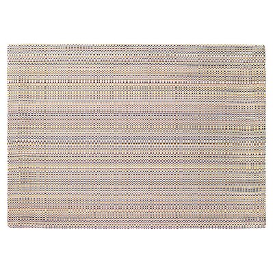 Bodrum Grid Multicolor Outdoor Placemats - Set of 4