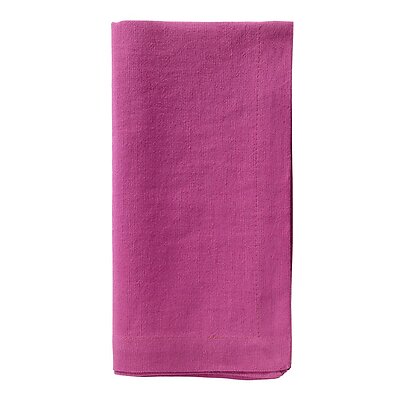 Bodrum Mykonos Berry Stonewashed Napkins - Set of 4