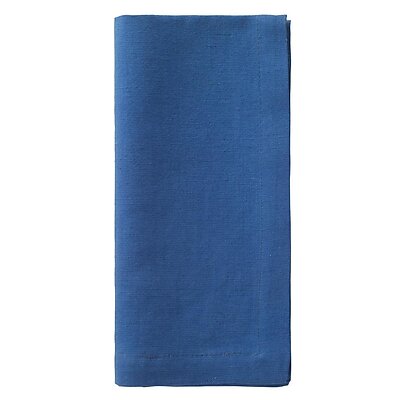 Bodrum Mykonos Delft Blue Stonewashed Napkins - Set of 4