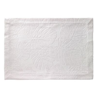 Bodrum Palms White Outdoor Placemats - Set of 4