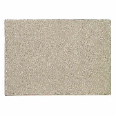 Bodrum Presto Oatmeal Rectangle Easy Care Placemats - Set of 4