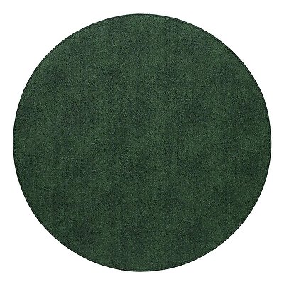 Bodrum Presto Forest Green Round Easy Care Placemats - Set of 4