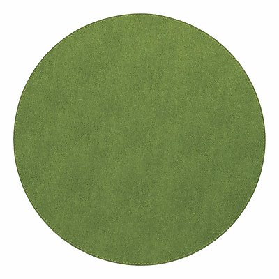 Bodrum Presto Grass Green Round Easy Care Placemats - Set of 4
