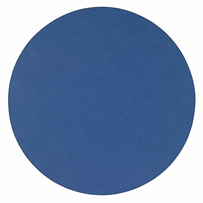 Bodrum Presto Periwinkle Blue Round Easy Care Placemats - Set of 4