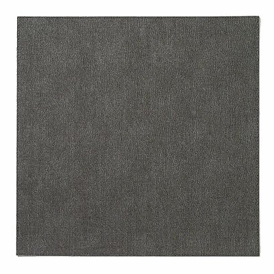 Bodrum Presto Charcoal Grey Square Easy Care Placemats - Set of 4