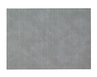 Bodrum Pronto Gray Rectangle Easy Care Placemats - Set of 4