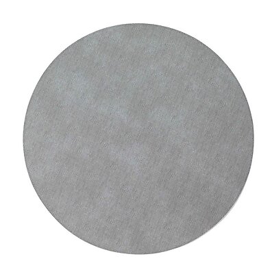 Bodrum Pronto Gray Round Easy Care Placemats - Set of 4