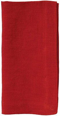 Bodrum Riviera Burgundy Red Stonewashed Linen Napkins - Set of 4