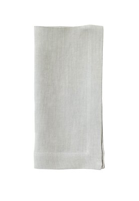 Bodrum Riviera Celadon Stonewashed Linen Napkins - Set of 4