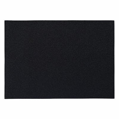 Bodrum Skate Black Rectangle Easy Care Placemats - Set of 4