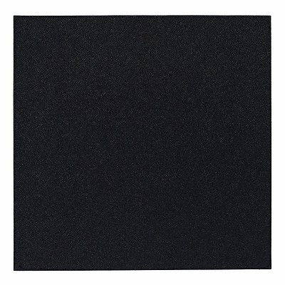 Bodrum Skate Black Square Easy Care Placemats - Set of 4
