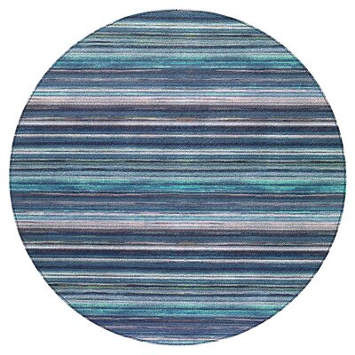Bodrum Spectrum Blue Turquoise Round Easy Care Placemats - Set of 4