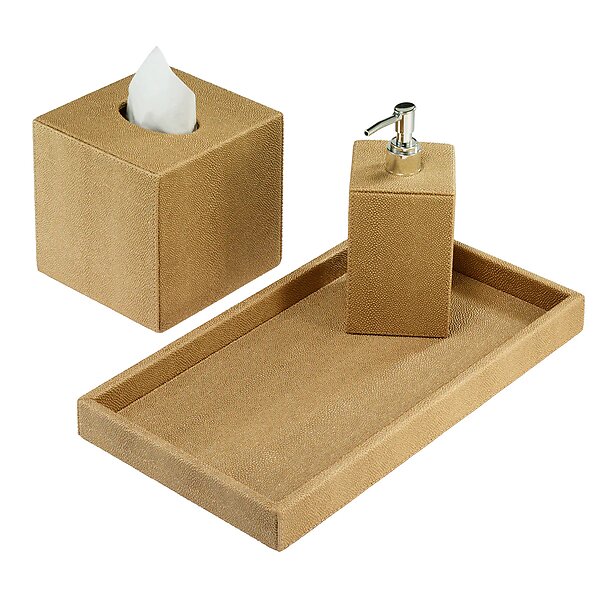 Bodrum Stingray Gold Bath Collection