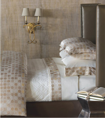 Contemporary Circle Pattern Bedding & Sheets. de Medici Adrienne