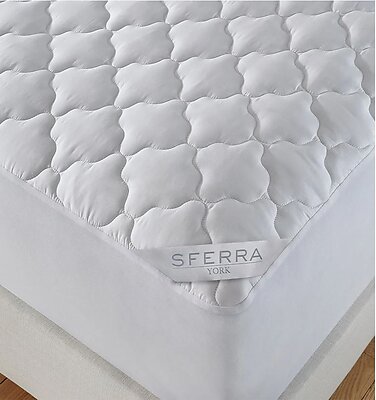 Sferra York Cotton Mattress Pads 