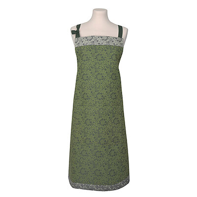 Le Jacquard Francais Dans Les Bois Green Cotton Apron