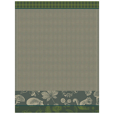 Le Jacquard Francais Dans Les Bois Green Cotton Hand Towel