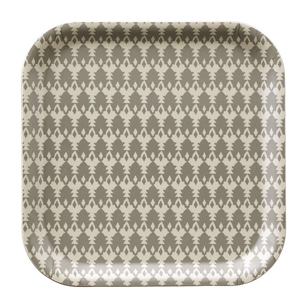 Le Jacquard Francais Dune Tuiles Grey Tray, 8x8