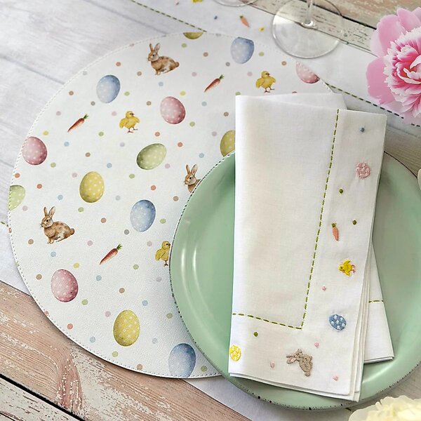 Bodrum Bunny Trail Placemats - Set of 4