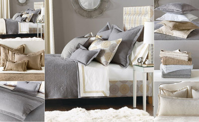 Cotton Matelasse Damask Pattern Bedding - De Medici Sandrine