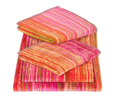 Elaiva Pink Grass Towels