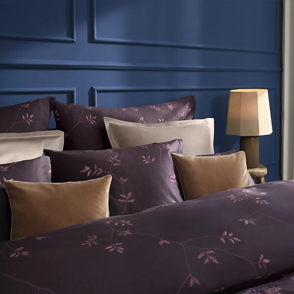 Schlossberg Gaia Aubergine Bedding