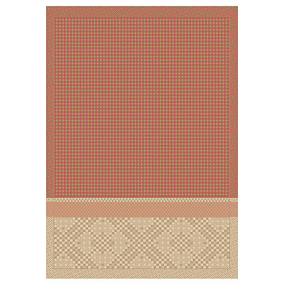 Le Jacquard Francais Essentiel Graphique Beige Cotton Hand Towel