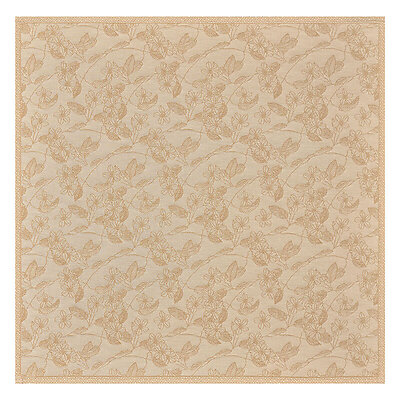 Le Jacquard Francais Essentiel Gravure Beige Cotton Napkins