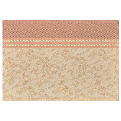 Le Jacquard Francais Essentiel Gravure Beige Coated Cotton Placemats