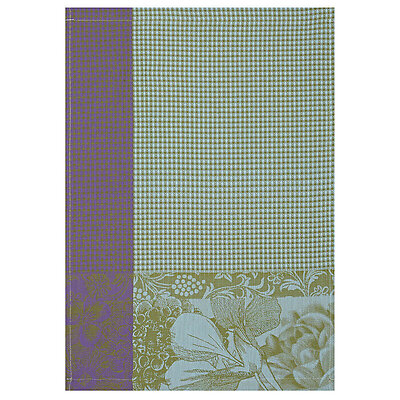 Le Jacquard Francais Fleurs a Croquer Chlorophyll Cotton Hand Towel