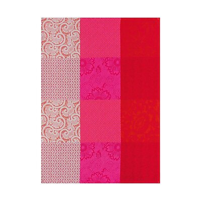 Le Jacquard Francais Fleurs de Kyoto Cherry Cotton Tea Towel