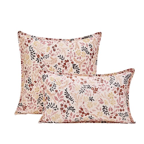Le Jacquard Francais Campagne Pink Cushion Cover