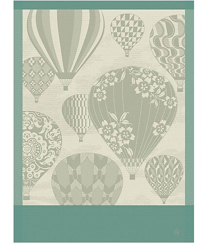 Le Jacquard Francais Cappadoce Green Cotton Tea Towel
