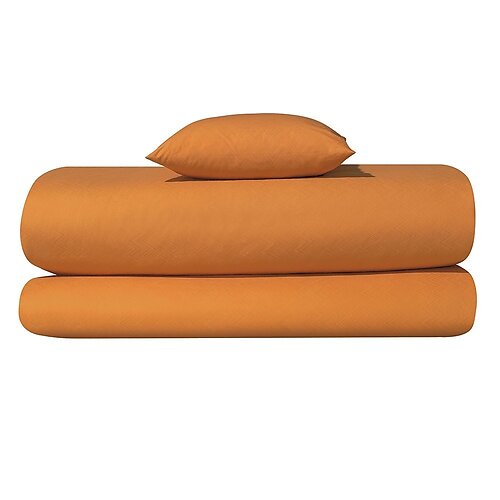 Missoni Jo Orange Color 59 Zig Zag Print Sheets and Duvet Covers