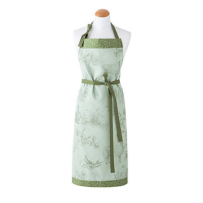 Le Jacquard Francais Josephine Green Cotton Apron