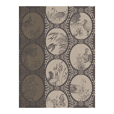 Le Jacquard Francais Josephine Grey Cotton Tea Towel