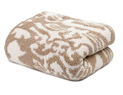 Kashwere Teddy Brown and Cream Throw Blanket