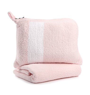 Kashwere Travel Throw Blanket Pink