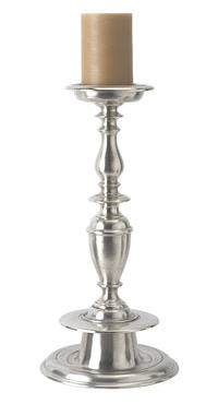 Large Pewter Candlestick. Match Pewter Gigante item A754.0