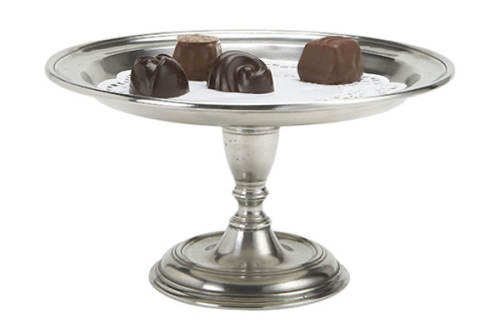 Match Pewter Small Pedestal Tray