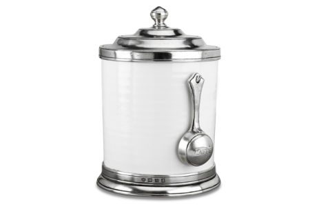 Match Pewter Convivio Caffe Cannister with Scoop