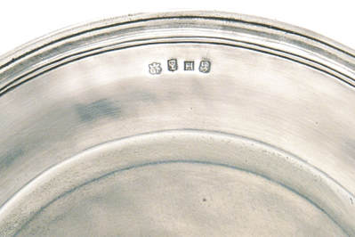 Scribed Rim Charger by Match Pewter