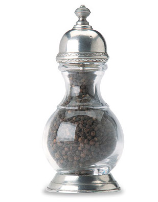 Lucca Pepper Mill by Match Pewter