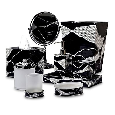 Mike & Ally Genesis Ebony & Silver Bath & Vanity Collection