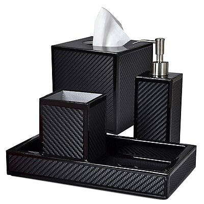 Mike & Ally Le Mans Black Bath & Vanity Collection