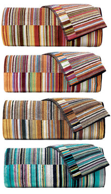 Missoni Jazz Towels & Robes, 4 Colors