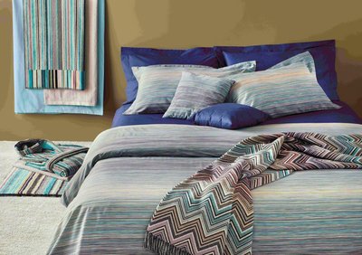 Missoni Home Jill Color 170 Striped Duvet Covers and Sheets