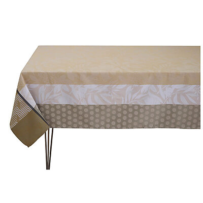 Le Jacquard Francais Nature Urbaine Beige Cotton Table Linens